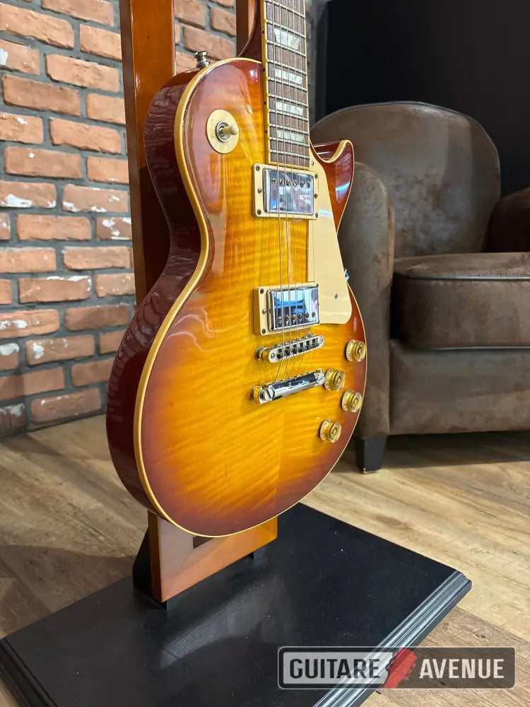 Gibson Les Paul Traditionnal Ice Tea 2009 - Occasion Guitare Électrique