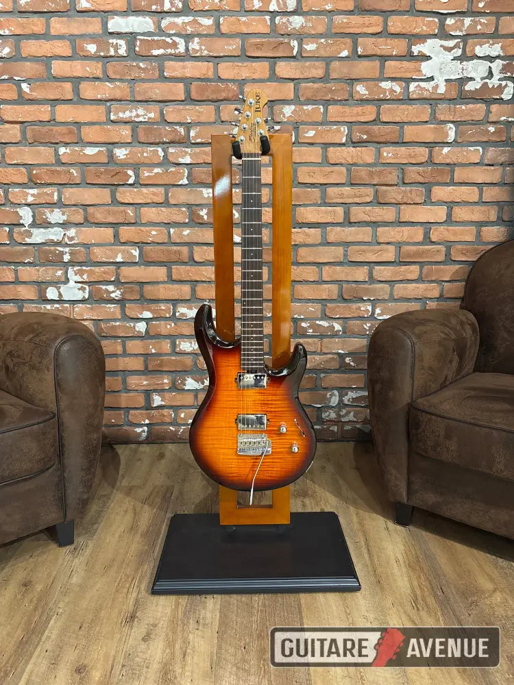 Sterling By M.man Steve Lukather Lk100 Hazel Burst - Occasion Guitare Électrique